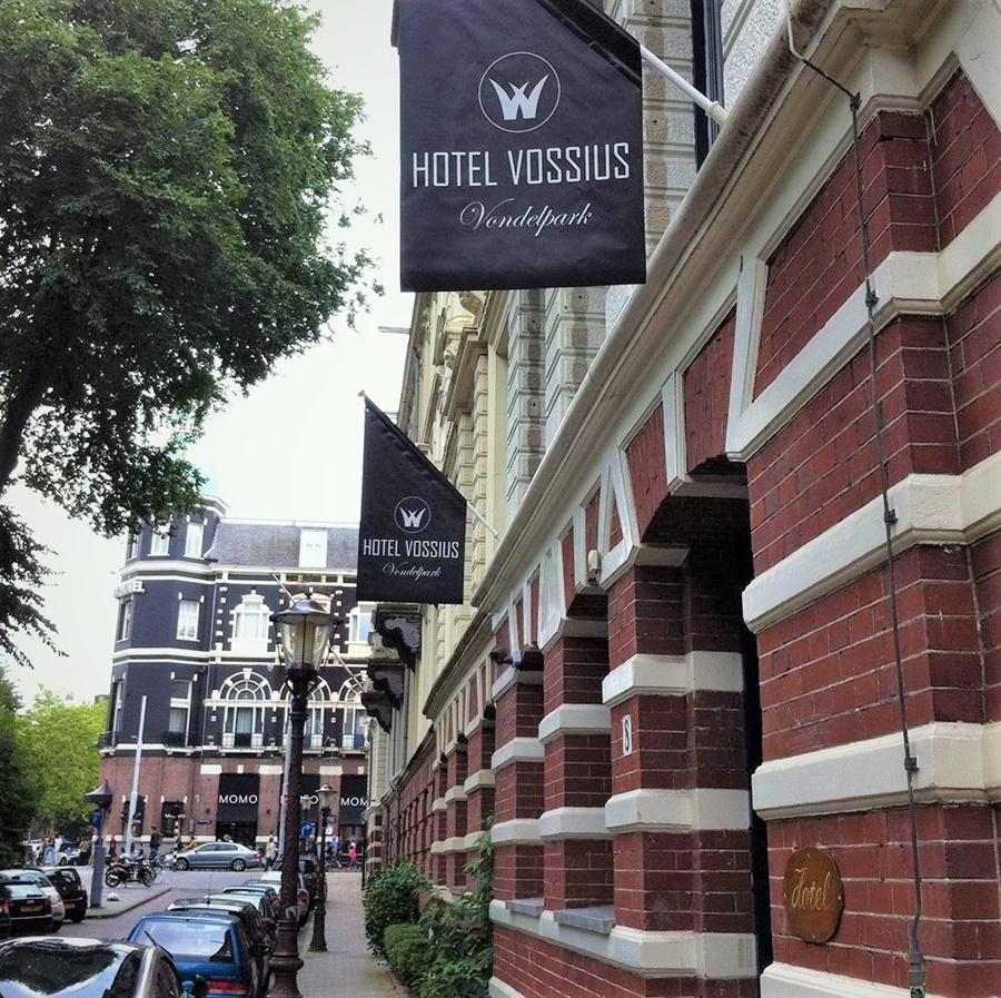 Hotel Vossius Vondelpark Amsterdam Exterior foto