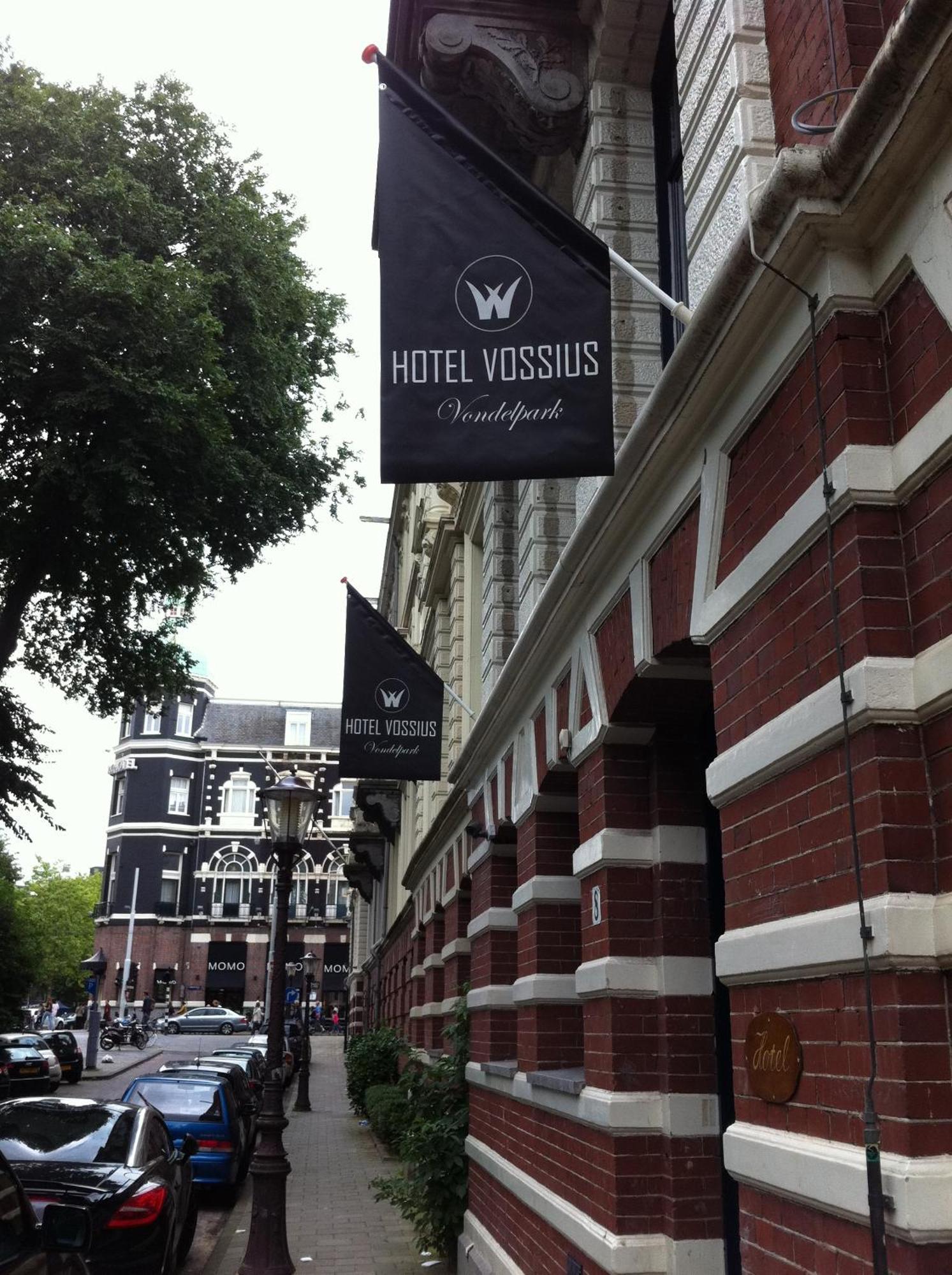 Hotel Vossius Vondelpark Amsterdam Exterior foto