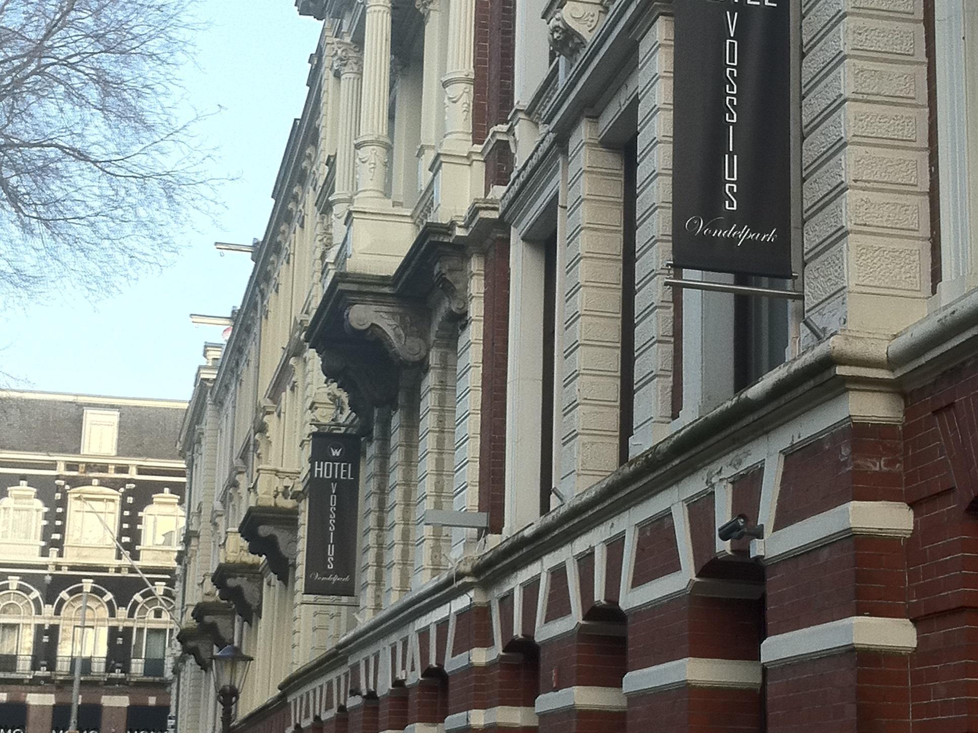 Hotel Vossius Vondelpark Amsterdam Exterior foto